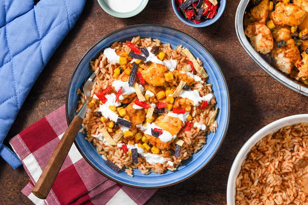 Chicken Enchilada Bowl
