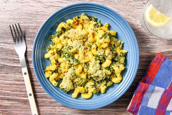 Creamy Spinach Cavatappi