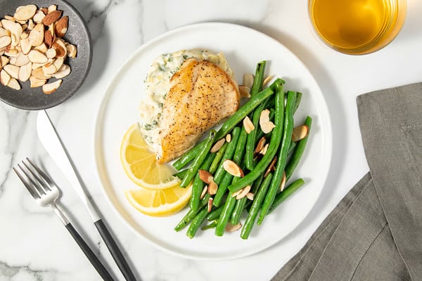 Spinach & Artichoke-Stuffed Chicken